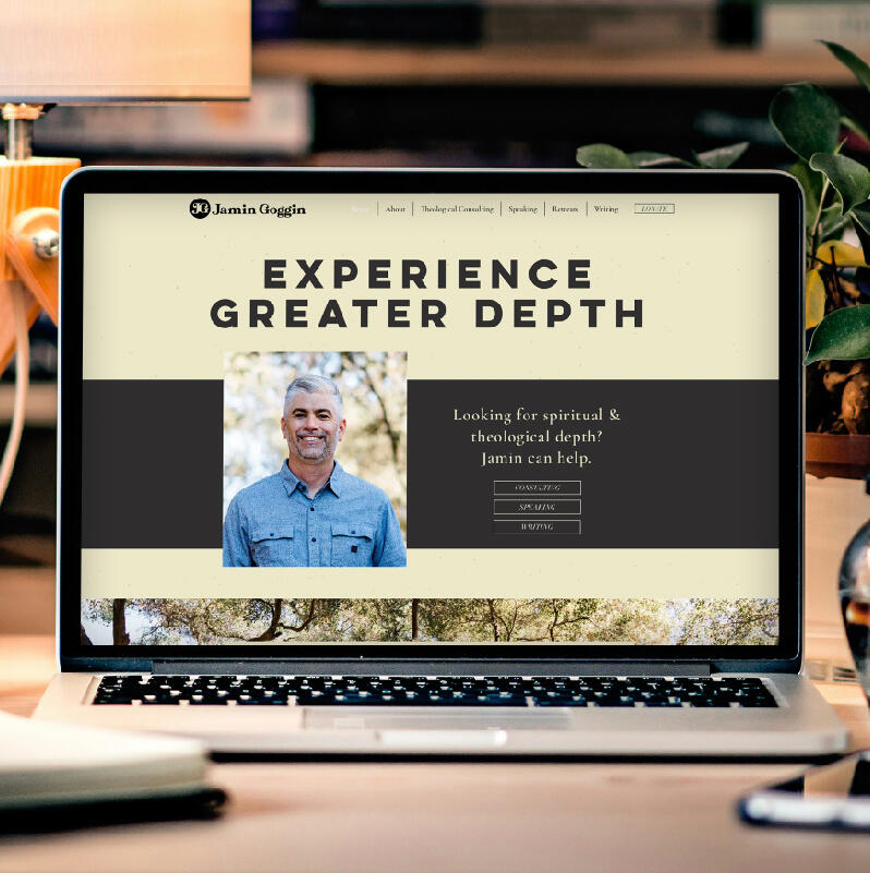 JaminGoggin.com - Website Design